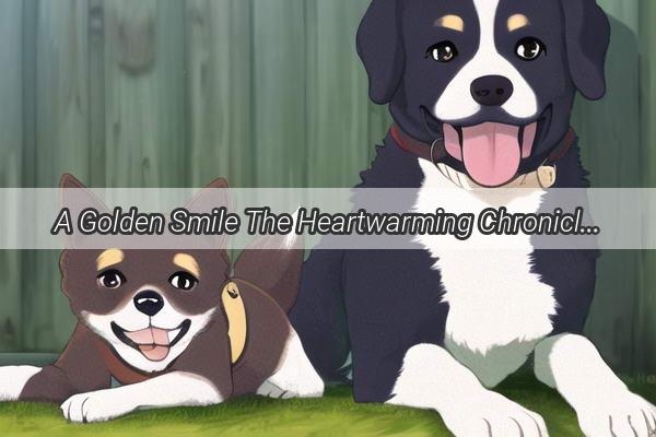 A Golden Smile The Heartwarming Chronicles of the MegaFace Labrador